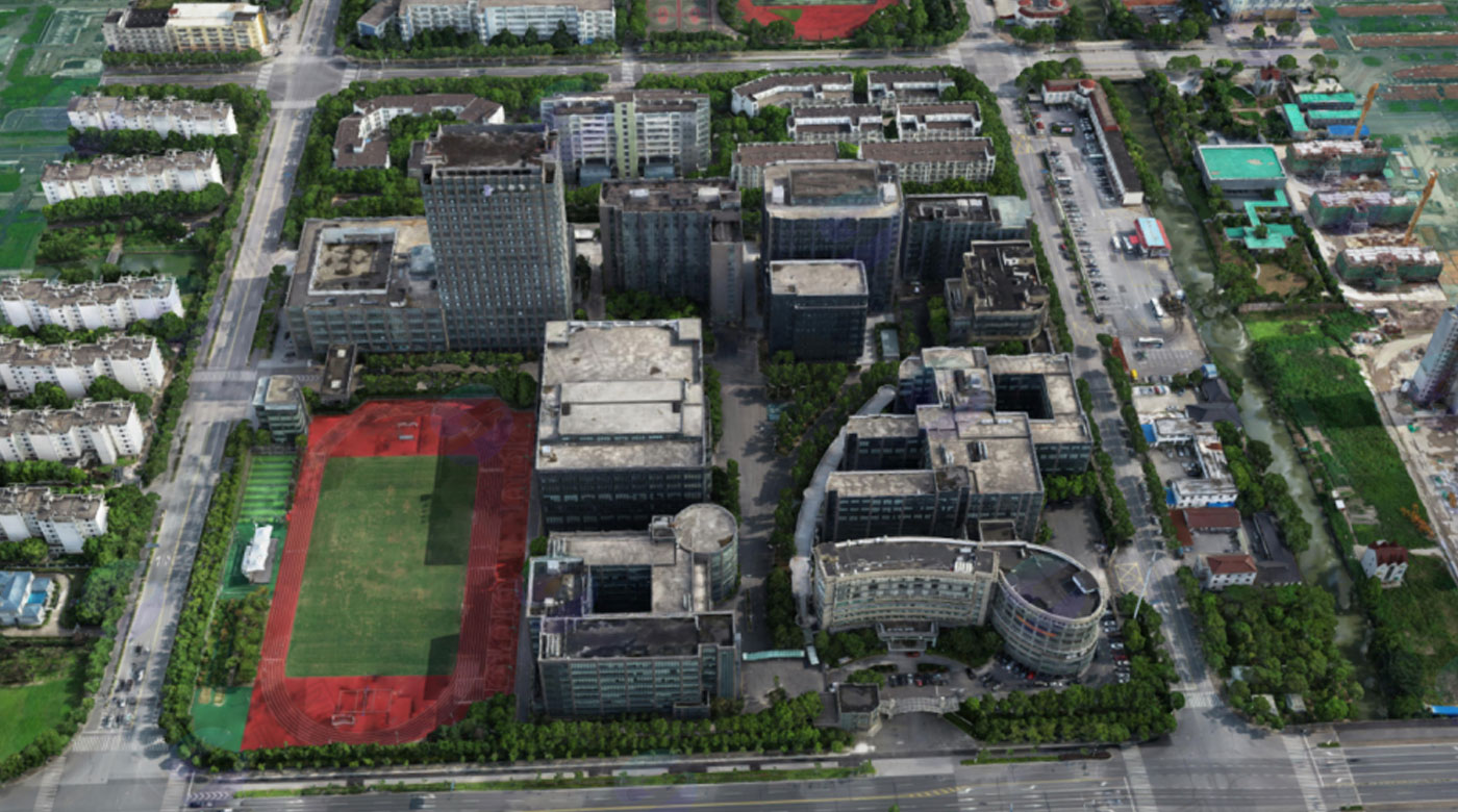 外国语学校三维实景建模