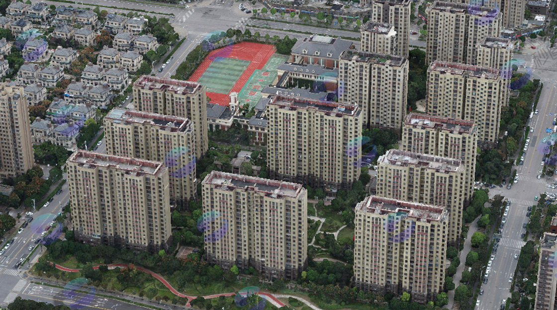 小区三维模型