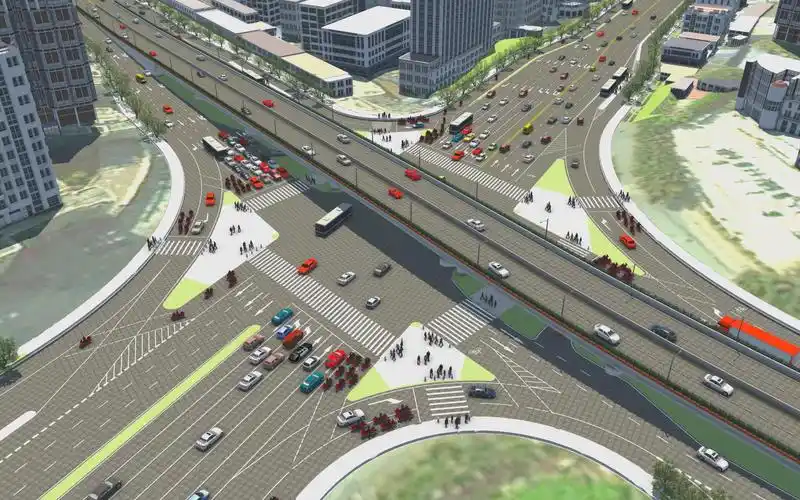 交通行业3D建模展示